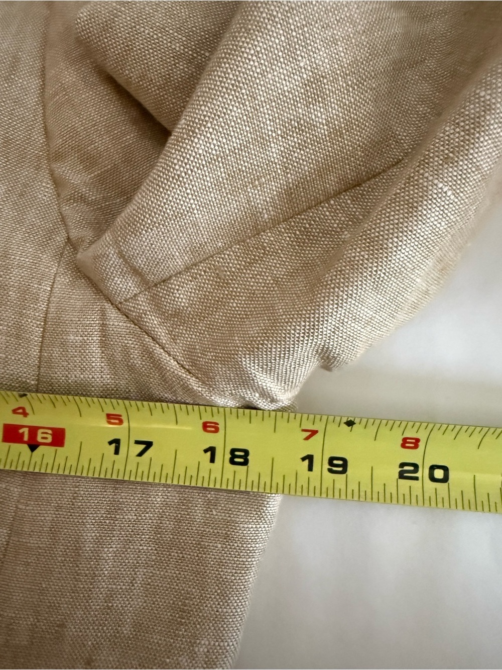 J.Crew Campbell blazer made from a linen blend.beige size 6 - Picture 10 of 12